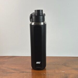 Nike Matte Black Insulated Stainless Steel water Bottle with Handle